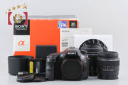 [Used] SONY α57 SLT-A57 Double Zoom Lens Kit with Original Box