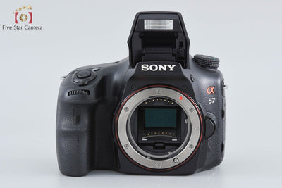 [Used] SONY α57 SLT-A57 Double Zoom Lens Kit with Original Box