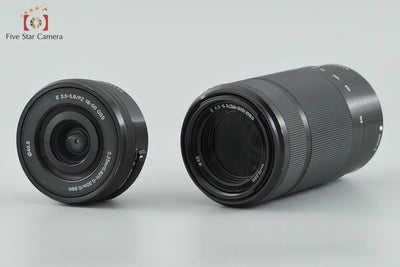 [Used] SONY α6000 ILCE-6000 Double Zoom Lens Kit Black