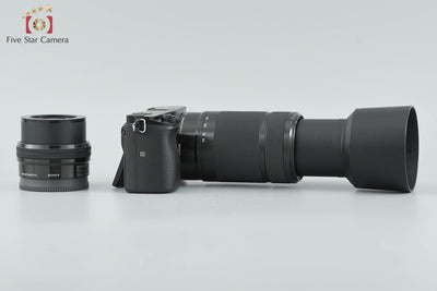 [Used] SONY α6000 ILCE-6000 Double Zoom Lens Kit Black
