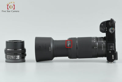 [Used] SONY α6000 ILCE-6000 Double Zoom Lens Kit Black