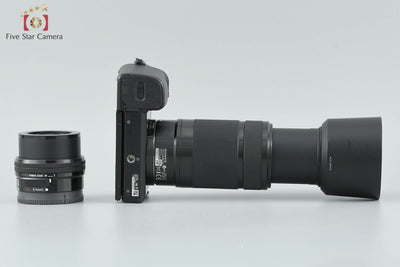 [Used] SONY α6000 ILCE-6000 Double Zoom Lens Kit Black
