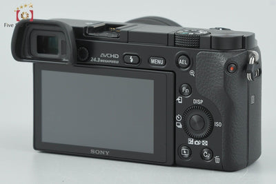 [Used] Sony α6000 ILCE-6000 Double Zoom Lens Kit Black, Low Shutter Count, With Original Box