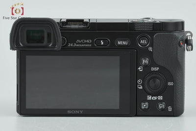 [Used] Sony α6000 ILCE-6000 Double Zoom Lens Kit Black, Low Shutter Count, With Original Box