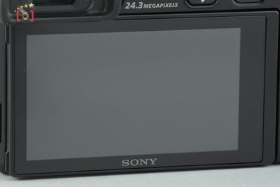 [Used] Sony α6000 ILCE-6000 Double Zoom Lens Kit Black, Low Shutter Count, With Original Box