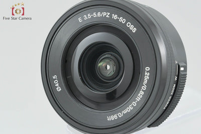 [Used] Sony α6000 ILCE-6000 Double Zoom Lens Kit Black, Low Shutter Count, With Original Box