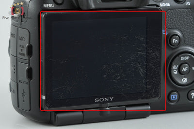 [Used] SONY α65 SLT-A65V Double Zoom Lens Kit