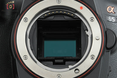 [Used] SONY α65 SLT-A65V Double Zoom Lens Kit