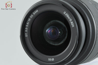 [Used] SONY α65 SLT-A65V Double Zoom Lens Kit