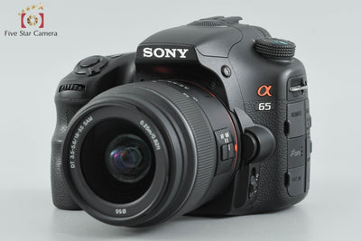 [Used] SONY α65 SLT-A65V Double Zoom Lens Kit