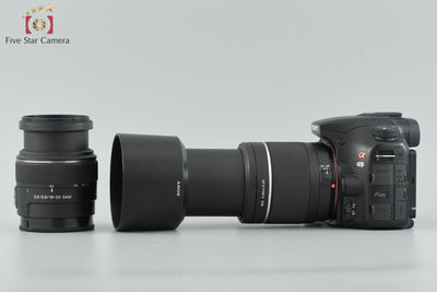 [Used] SONY α65 SLT-A65V Double Zoom Lens Kit