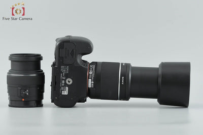 [Used] SONY α65 SLT-A65V Double Zoom Lens Kit