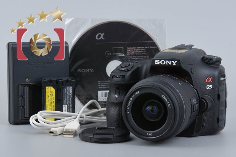 [Used] SONY Alpha 65 SLT-A65VK Zoom Lens Kit