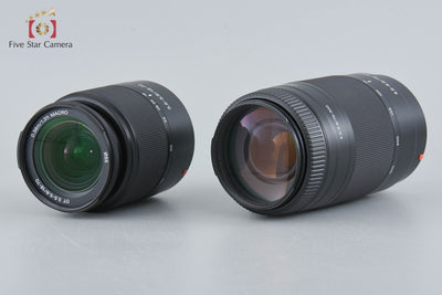 Used: SONY α300 DSLR-A300 Black + DT 18-70mm f/3.5-5.6 SAL1870 + 75-300mm f/4.5-5.6 MACRO SAL75300