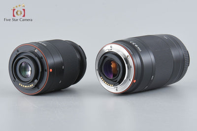 Used: SONY α300 DSLR-A300 Black + DT 18-70mm f/3.5-5.6 SAL1870 + 75-300mm f/4.5-5.6 MACRO SAL75300