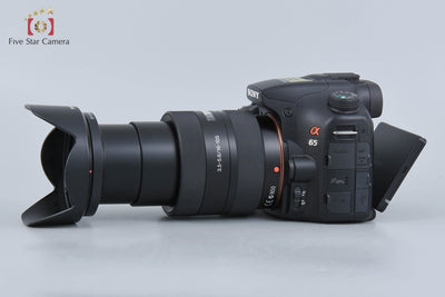 [Used] SONY Sony α65 SLT-A65V + DT 16-105mm f/3.5-5.6 SAL16105 Low Shutter Count