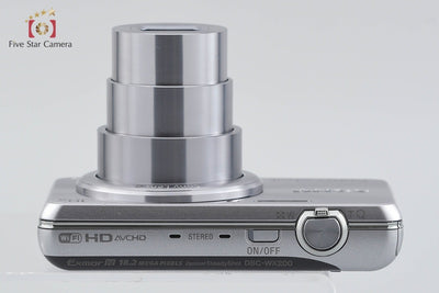 [Used] SONY Sony Cyber-shot DSC-WX200 Silver Digital Still Camera With Original Box