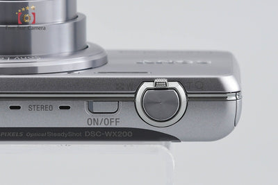 [Used] SONY Sony Cyber-shot DSC-WX200 Silver Digital Still Camera With Original Box