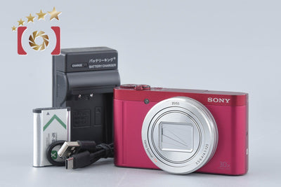 [Used] SONY Sony Cyber-shot DSC-WX500 Red Digital Still Camera