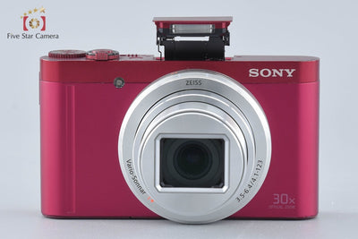 [Used] SONY Sony Cyber-shot DSC-WX500 Red Digital Still Camera