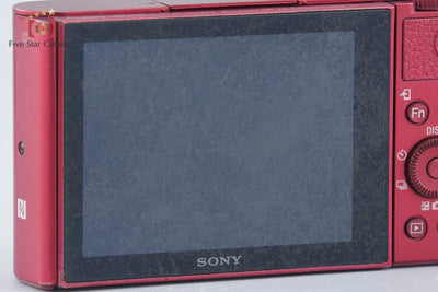 [Used] SONY Sony Cyber-shot DSC-WX500 Red Digital Still Camera