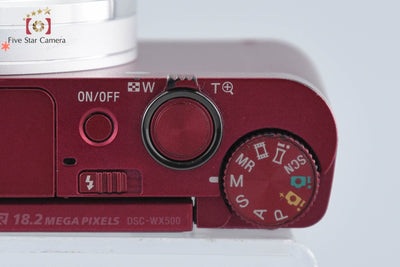 [Used] SONY Sony Cyber-shot DSC-WX500 Red Digital Still Camera