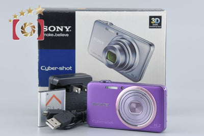 [Used] SONY Sony Cyber-shot DSC-WX70 Violet Digital Still Camera with Original Box