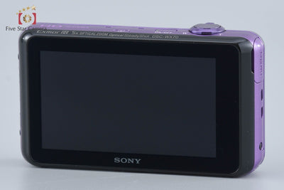 [Used] SONY Sony Cyber-shot DSC-WX70 Violet Digital Still Camera with Original Box