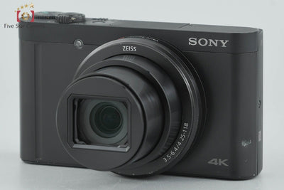 [Used] Sony Cyber-shot DSC-WX800 Black Compact Digital Camera