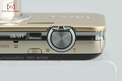 [Used] SONY Sony Cyber-shot DSC-WX30 Gold Compact Digital Camera