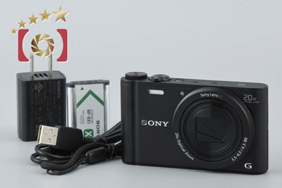 [Used] SONY Cyber-shot DSC-WX350 Black Compact Digital Camera