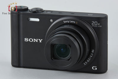 [Used] SONY Cyber-shot DSC-WX350 Black Compact Digital Camera