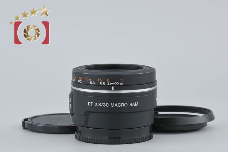 【Used】SONY DT 30mm f/2.8 MACRO SAM SAL30M28