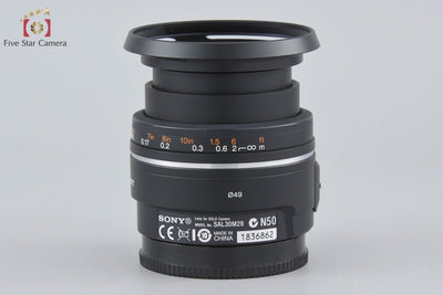 【Used】SONY DT 30mm f/2.8 MACRO SAM SAL30M28