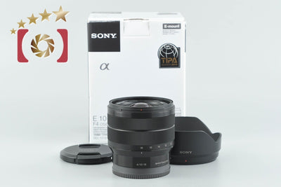 [Used] SONY E 10-18mm f/4 OSS SEL1018 with original box