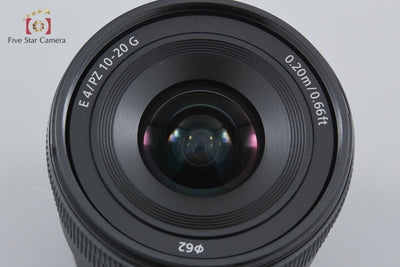 [Used] Sony E 10-20mm f/4 PZ G SELP1020G with original box