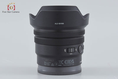 [Used] Sony E 10-20mm f/4 PZ G SELP1020G with original box