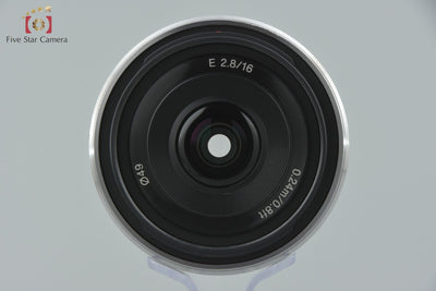 [Used] SONY E 16mm f/2.8 SEL16F28