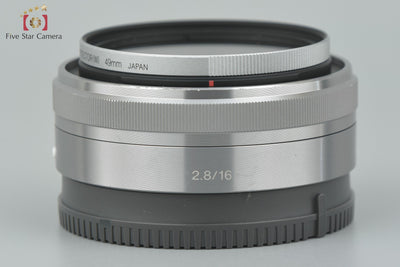 [Used] SONY E 16mm f/2.8 SEL16F28