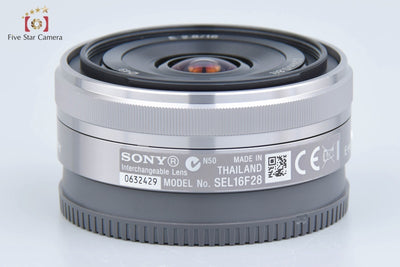 [Used] SONY E 16mm f/2.8 SEL16F28