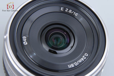 [Used] SONY E 16mm f/2.8 SEL16F28
