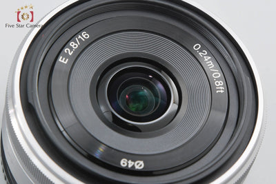 [Used] SONY Sony E 16mm f/2.8 SEL16F28