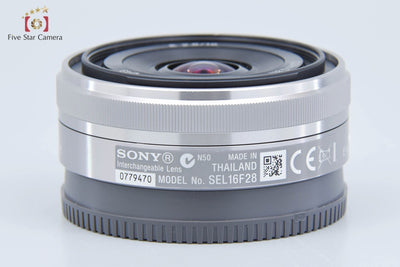 [Used] SONY E 16mm f/2.8 SEL16F28