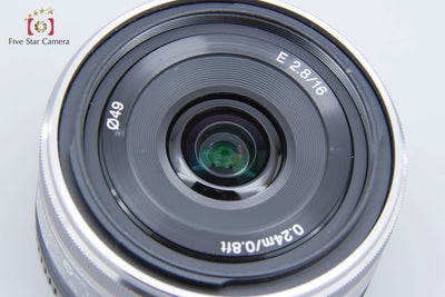 [Used] SONY E 16mm f/2.8 SEL16F28