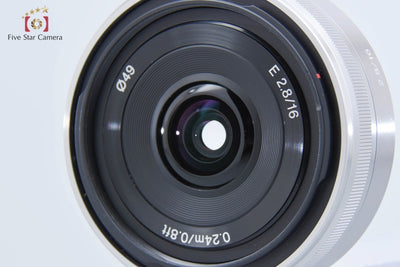 [Used] SONY E 16mm f/2.8 SEL16F28