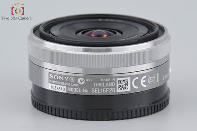 [Used] SONY E 16mm f/2.8 SEL16F28