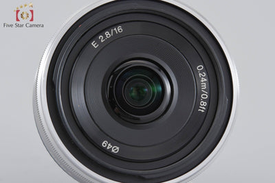[Used] SONY E 16mm f/2.8 SEL16F28