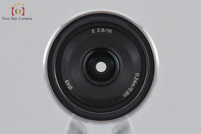 [Used] SONY E 16mm f/2.8 SEL16F28