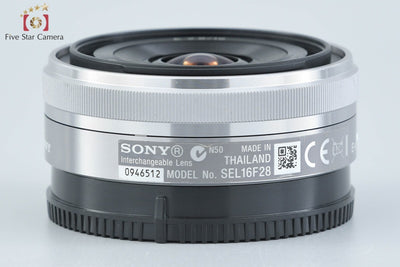 [Used] SONY E 16mm f/2.8 SEL16F28
