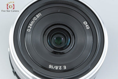 [Used] SONY E 16mm f/2.8 SEL16F28